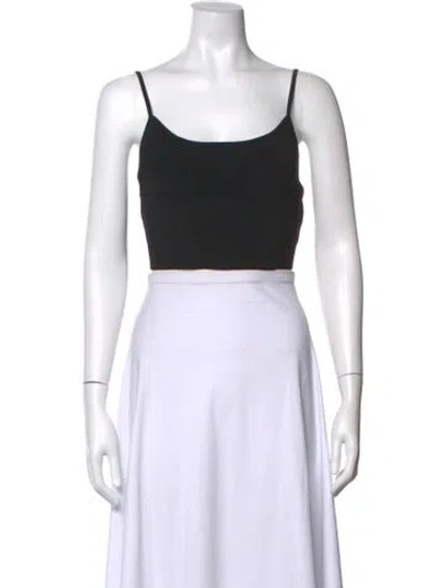Pre-owned Dion Lee Scoop Neck Sleeveless Crop Top W/ Tags In White