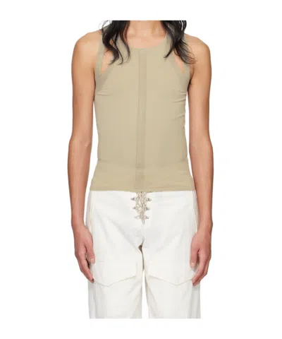 Dion Lee Sculpt Muscle Tank Top In Nude