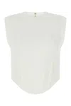 Dion Lee Off-white Cotton Tank Top
