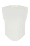 Dion Lee Off-white Cotton Tank Top