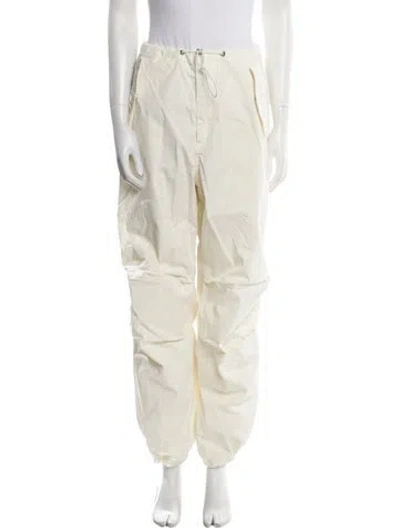Pre-owned Dion Lee Skinny Leg Pants In Neutral