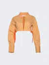Dion Lee Slouchy Slider Shirt In Multi