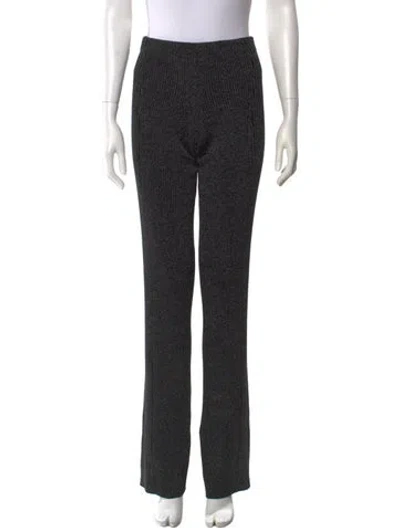 Pre-owned Dion Lee Straight Leg Pants In Black