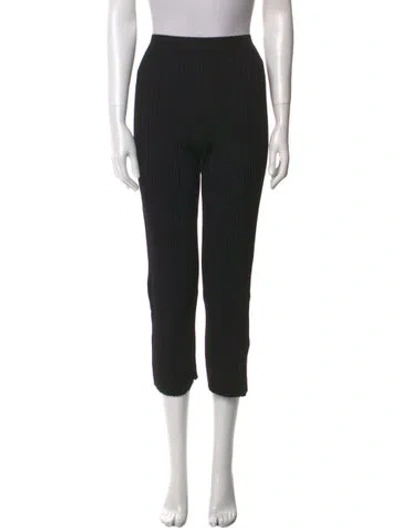 Pre-owned Dion Lee Straight Leg Pants In Black