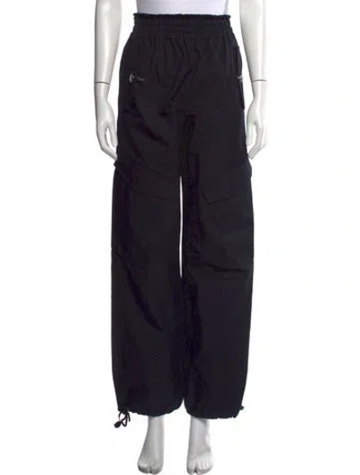 Pre-owned Dion Lee Straight Leg Pants In Black