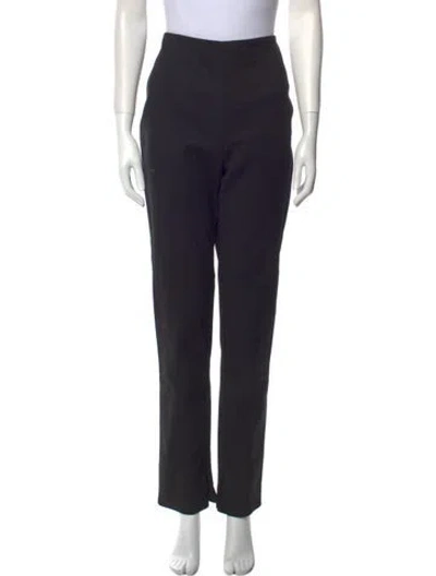 Pre-owned Dion Lee Straight Leg Pants In Black