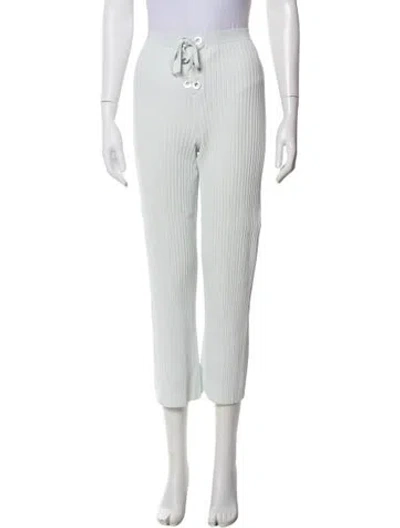 Pre-owned Dion Lee Straight Leg Pants In Blue