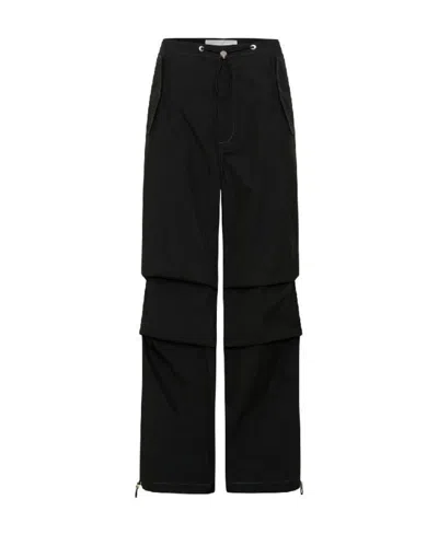 Dion Lee Toggle Parachute Panels In Black
