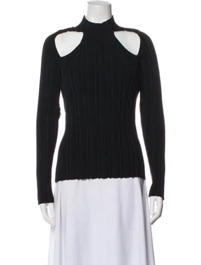 Pre-owned Dion Lee Turtleneck Sweater In Gray