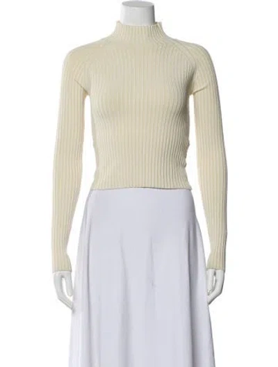 Pre-owned Dion Lee Turtleneck Sweater In Neutral