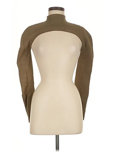 Pre-owned Dion Lee Turtleneck Sweater In Tan