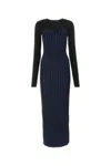 Dion Lee Two-tone Corset Dress In Blue