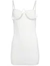 Dion Lee Underwire-cup Minidress In Neutrals