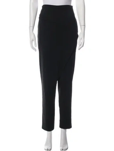 Pre-owned Dion Lee Virgin Wool Straight Leg Pants W/ Tags In Blue