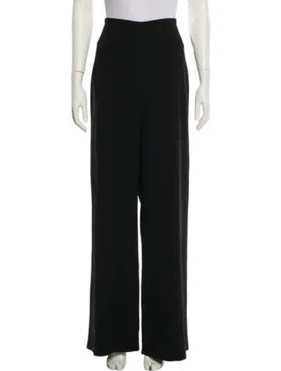 Pre-owned Dion Lee Wide Leg Pants In Black