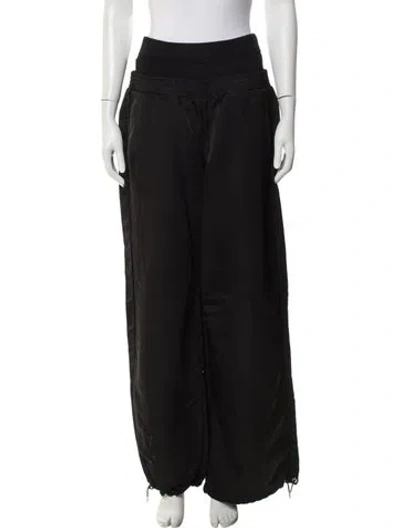 Pre-owned Dion Lee Wide Leg Pants In Black