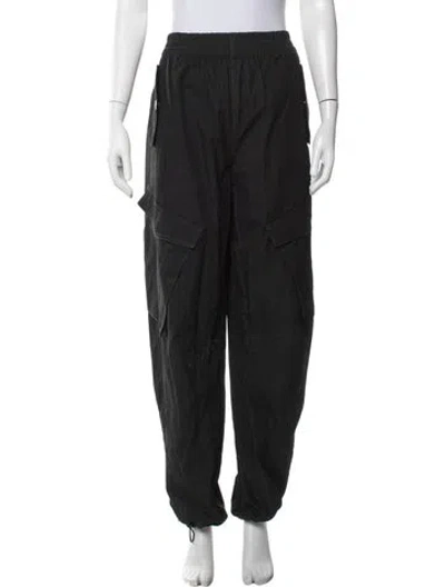 Pre-owned Dion Lee Wide Leg Pants In Black