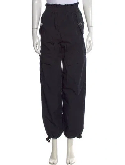 Pre-owned Dion Lee Wide Leg Pants In Blue