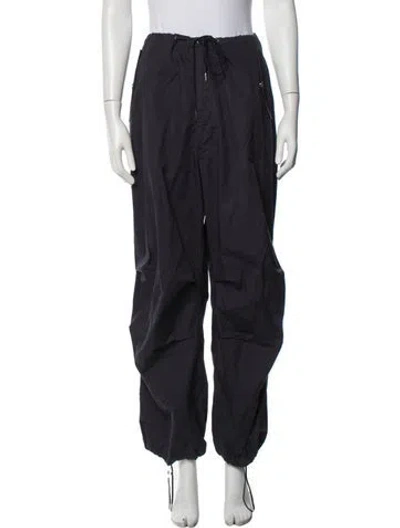 Pre-owned Dion Lee Wide Leg Pants In Blue