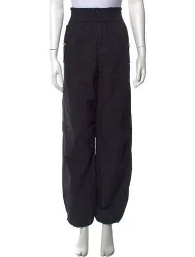 Pre-owned Dion Lee Wide Leg Pants In Blue
