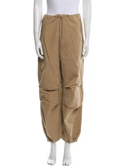 Pre-owned Dion Lee Wide Leg Pants In Neutral