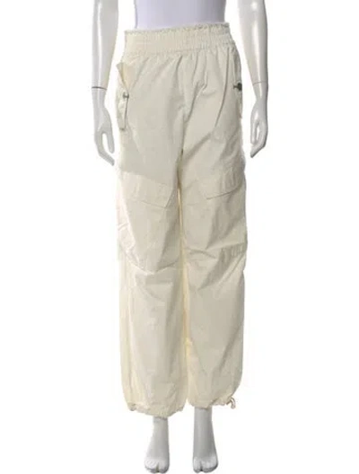 Pre-owned Dion Lee Wide Leg Pants In Neutral