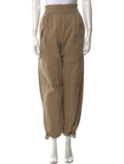 Pre-owned Dion Lee Wide Leg Pants In Neutral