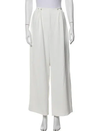 Pre-owned Dion Lee Wide Leg Pants In Neutrals