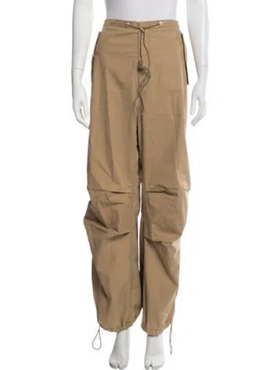Pre-owned Dion Lee Wide Leg Pants In Neutrals