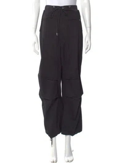 Pre-owned Dion Lee Wide Leg Pants W/ Tags In Black