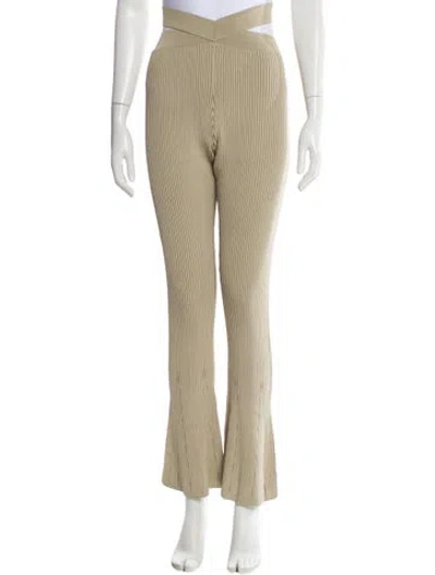 Pre-owned Dion Lee Wide Leg Pants W/ Tags In Neutral