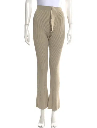Pre-owned Dion Lee Wide Leg Pants W/ Tags In Neutral
