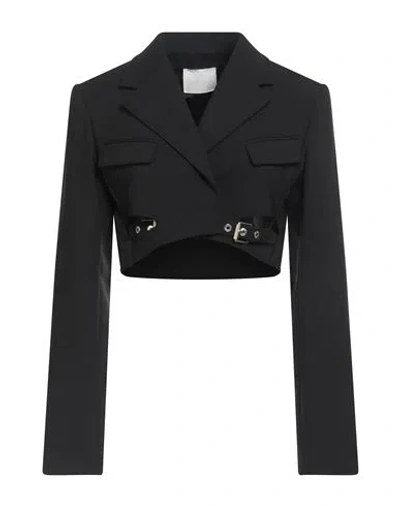 Dion Lee Woman Blazer Black Size S Polyester, Wool, Elastane, Polyamide