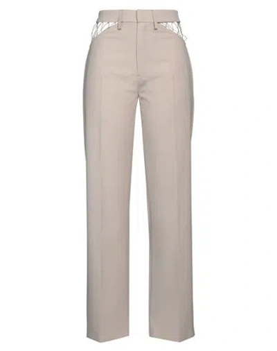 Dion Lee Woman Pants Light Grey Size Xs Wool In Neutral