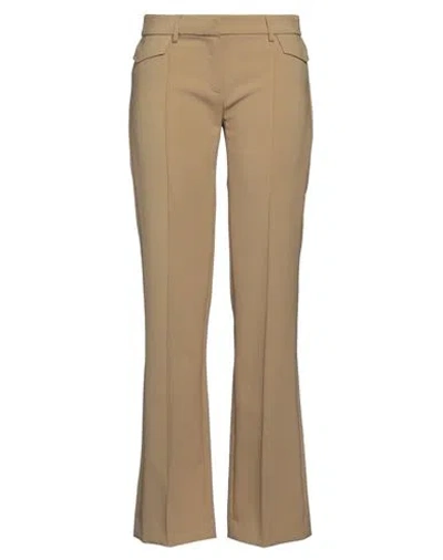 Dion Lee Woman Pants Mustard Size 6 Polyester, Wool, Lycra, Polyamide In Brown