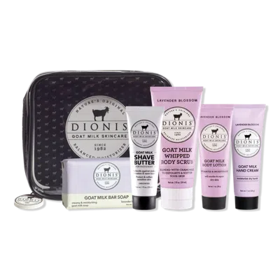 Dionis Goat Milk 6 Piece Travel Kit - Lavender Blossom