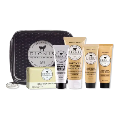 Dionis Goat Milk 6 Piece Travel Kit - Vanilla Bean