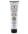 Dionis Goat Milk Body Cream With Hemp, 3.3 Oz. In No Color