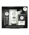 Dionis Goat Milk Cedarwood Sea Salt Bath And Body Set