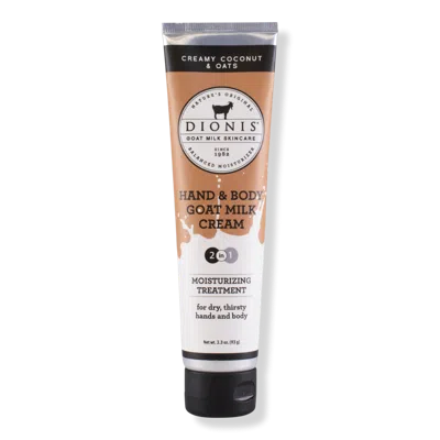 Dionis Hand & Body Goat Milk Cream - Creamy Coconut Oats