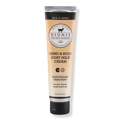 Dionis Hand & Body Goat Milk Cream - Milk & Honey