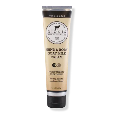 Dionis Hand & Body Goat Milk Cream - Vanilla Bean