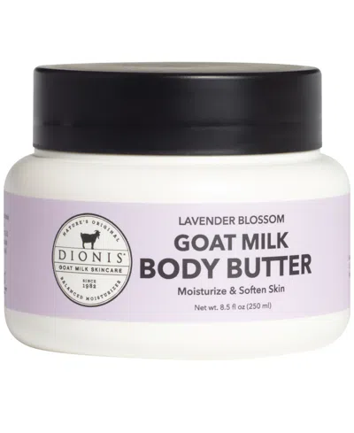Dionis Lavender Blossom Goat Milk Body Butter, 8.5 Oz. In Transparent