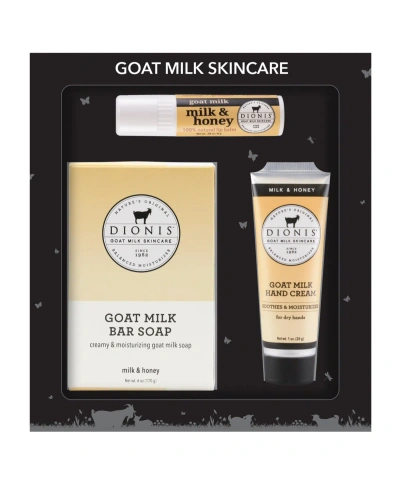 Dionis Milk & Honey Goat Milk 3 Pc Gift Set In No Color