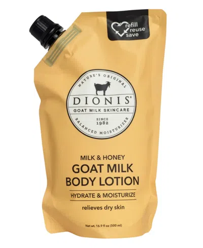 Dionis Milk Honey Goat Milk Body Lotion Refill Pouch 16.9 Fl oz In No Color