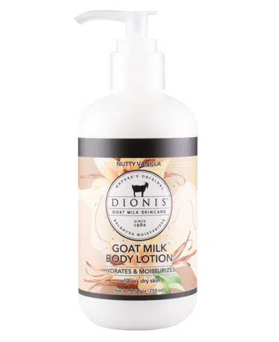 Dionis Nutty Vanilla Body Lotion, 8.5 oz In No Color