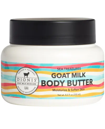 Dionis Sea Treasures Goat Milk Body Butter, 8.5 Oz. In Transparent
