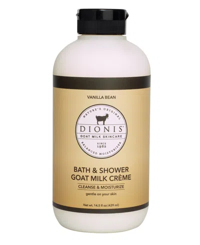 Dionis Vanilla Bean Goat Milk Bath Shower Creme 14.5 Fl oz In No Color