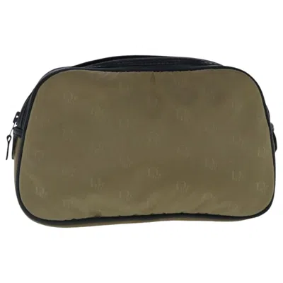 Pre-owned Dior -- Beige Canvas Clutch Bag () In Sand