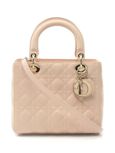 Pre-owned Dior 00s Lady  Tote Bag In Pink
